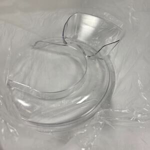 Shield Splash Guard Replacement Clear Plastic 4.5-5 Qt Pouring Generic